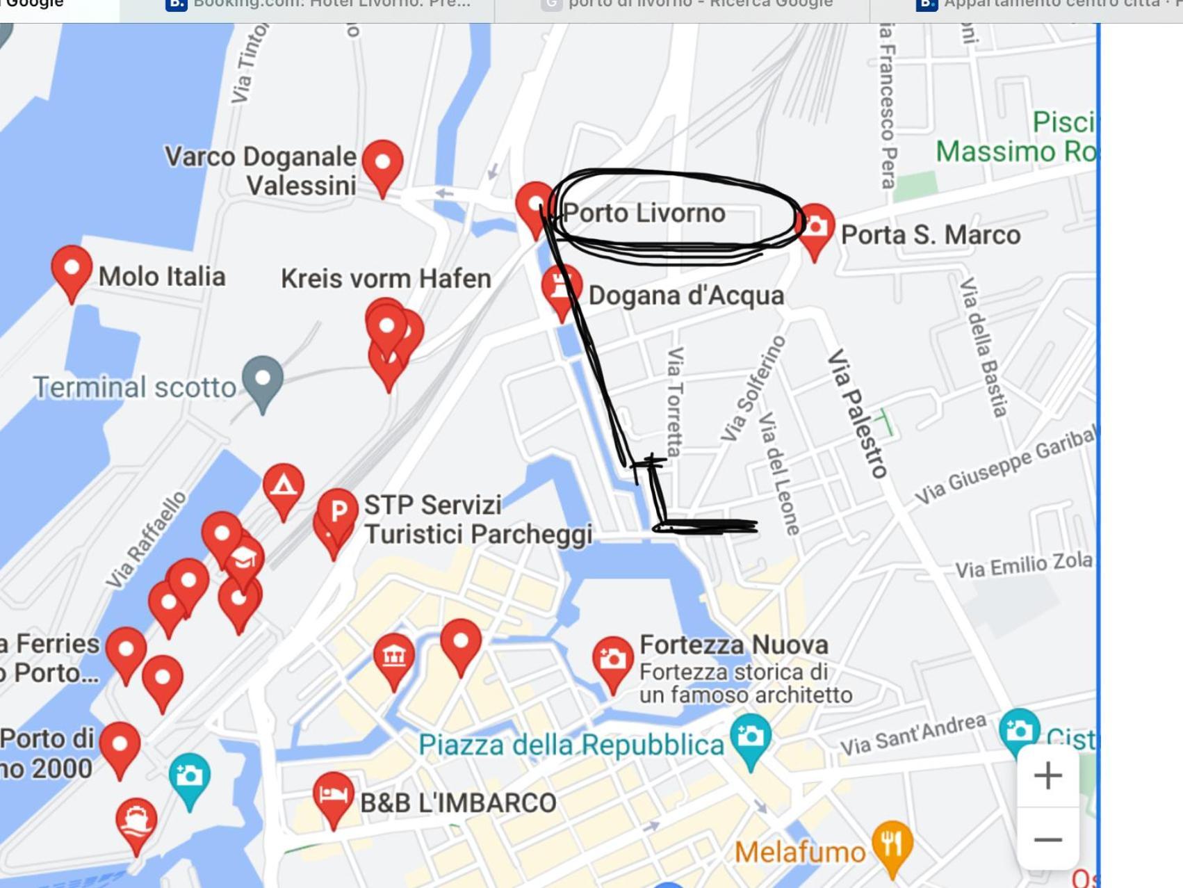 Appartamento Centro Citta Free Private Car Parking Ливорно Экстерьер фото